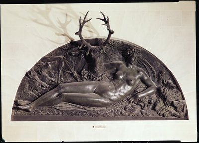 La Ninfa de Fontainebleau, 1542 de Benvenuto Cellini