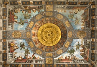 Fresco de la Sala del Tesoro de Benvenuto Tisi (Il Garofalo)