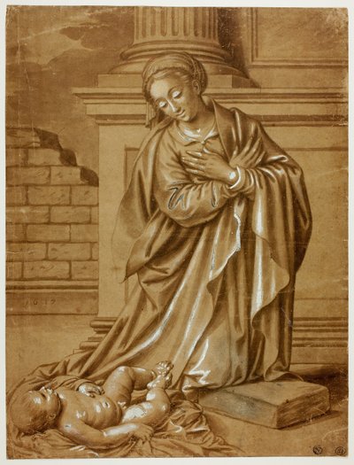 Madonna y Niño de Benvenuto Tisi da Garofalo