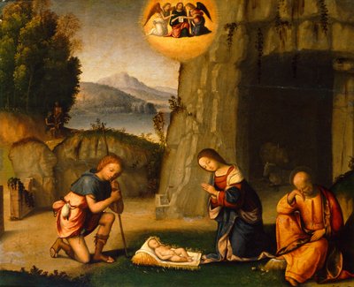 Natividad de Benvenuto Tisi da Garofalo