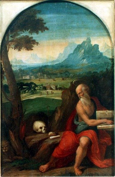 San Jerónimo de Benvenuto Tisi da Garofalo