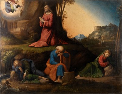 La agonía en el jardín, 1524 de Benvenuto Tisi da Garofalo