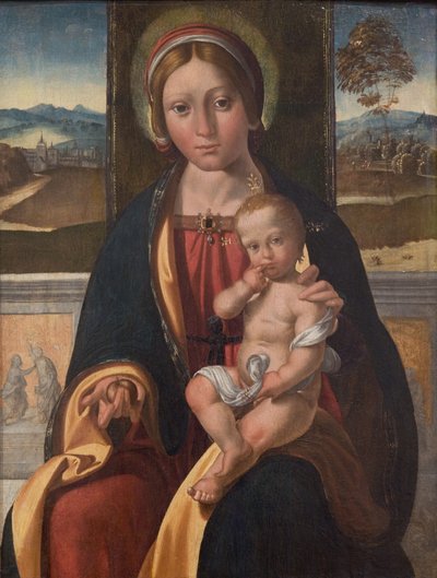 La Virgen y el Niño de Benvenuto Tisi da Garofalo