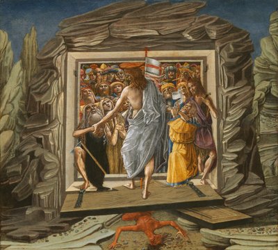 Cristo en el limbo, probablemente 1491 de Benvenuto di Giovanni
