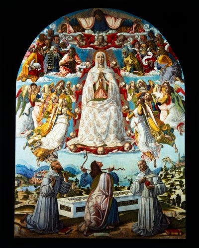 La Asunción de la Virgen de Benvenuto di Giovanni