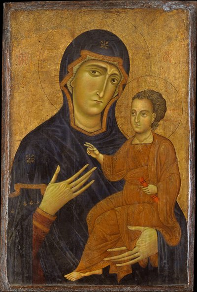 Madonna y el Niño de Berlinghiero