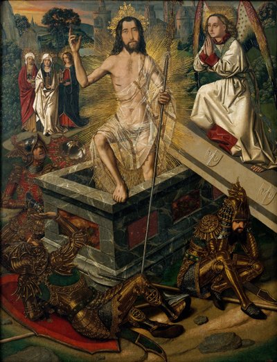 La Resurrección, c.1475 (óleo sobre madera) de Bermejo