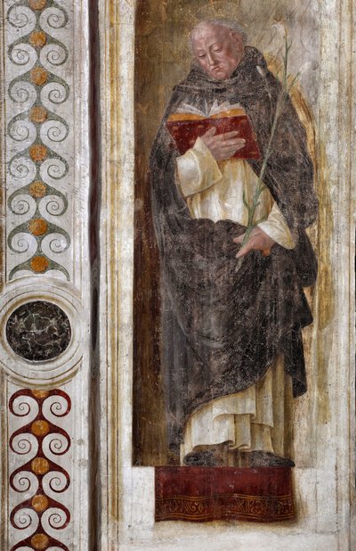 Representación de Santa Dominica de Guzmán (San Domingo) de Bernadino Jacobi Butinone