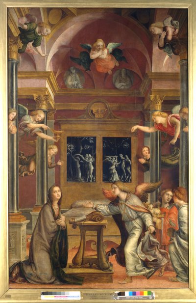 Anunciación, c.1523 de Bernadino Zenale