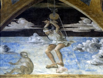 Fresco de Butinone y B. Zanale en la Iglesia de S. Pietro in Gessate, Milán. de Bernadino and Zenale B.  Butinone