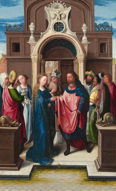 El matrimonio de la Virgen de Bernaert van Orley