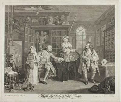 Placa Tres, de Marriage à la Mode de Bernard Baron