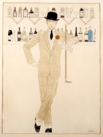 Autorretrato de Bernard Boutet de Monvel