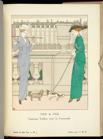 "Nez a Nez" de Bernard Boutet de Monvel