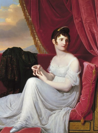 Retrato de Madame Tallien, 1806 de Bernard Duvivier