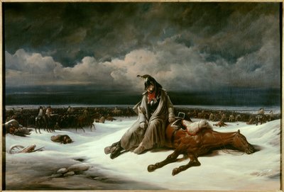 Retirada de Rusia (1812) de Bernard Edouard Swebach