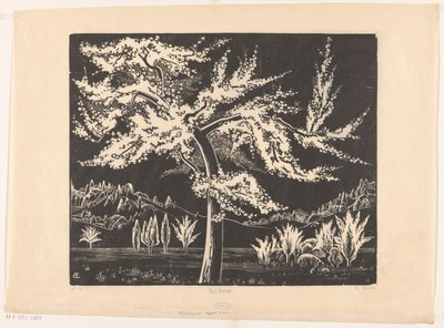 Bloeiende appelboom (título original del objeto) de Bernard Essers (signed by artist)