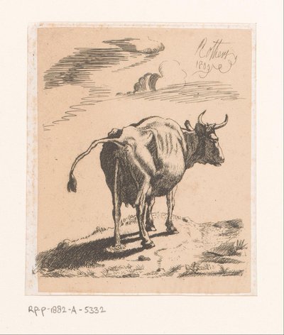 lugar vaca de Bernard Eugène Antoine Rottiers