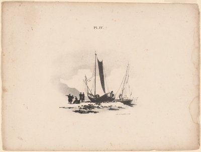 Barcos en la playa de Bernard Gaillot
