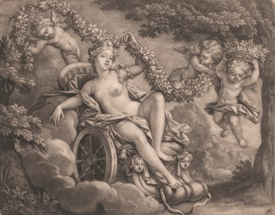 Flora y Putti de Bernard Lens