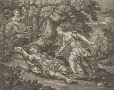 Escena mitológica de Bernard Lens