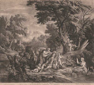 Renoldo y Armida de Bernard Lens