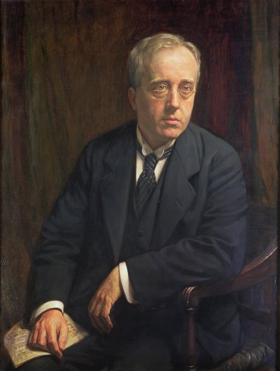 Retrato de Gustav Holst, 1923 de Bernard Munns
