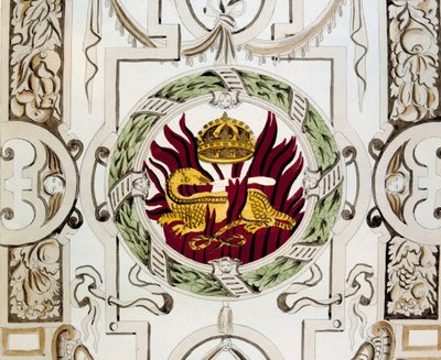 Salamandra (insignia de Francisco I) por Bernard Palissy de Bernard Palissy