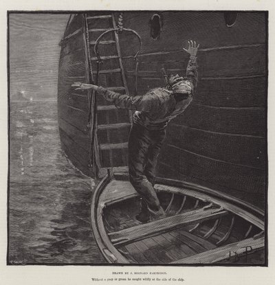 La cruzada del Excelsior, por Bret Harte de Bernard Partridge