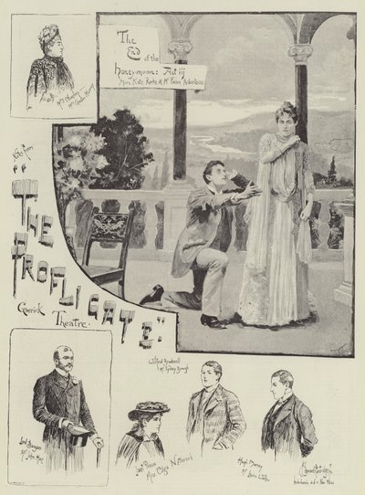 El libertino, en el Teatro Garrick de Bernard Partridge