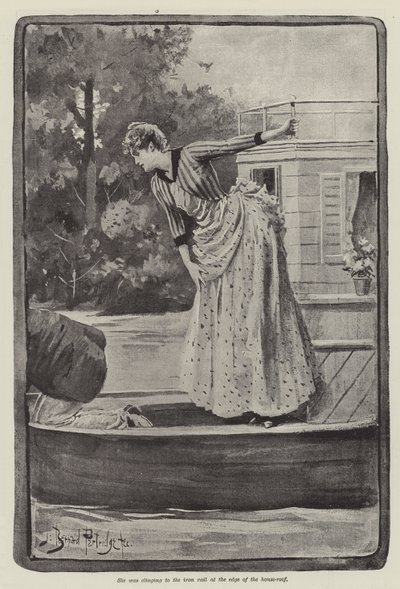 Las Extrañas Aventuras de una Casa-Flotante, por William Black de Bernard Partridge