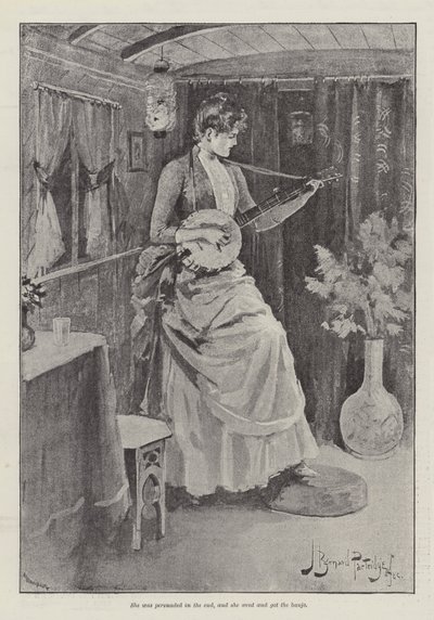 Las Extrañas Aventuras de una Casa-Flotante, por William Black de Bernard Partridge