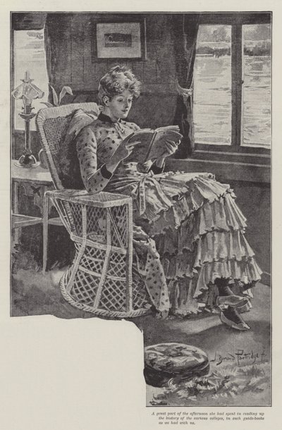 Las extrañas aventuras de una casa-barco, por William Black de Bernard Partridge