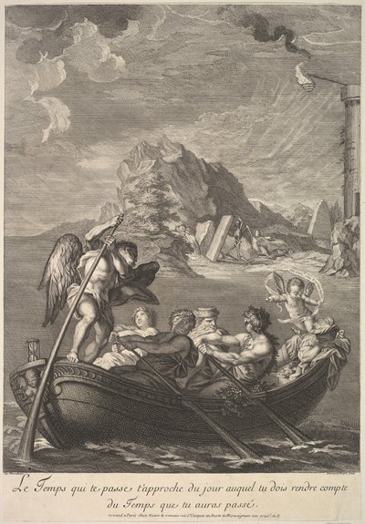 Alegoría del tiempo de Bernard Picart