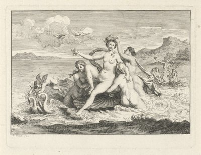 nacimiento de venus de Bernard Picart