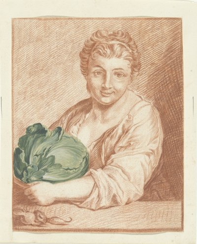 La chica de la coliflor de Bernard Picart