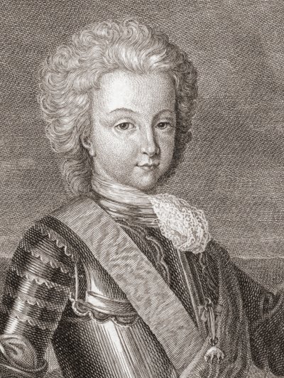 Rey Luis I de España cuando era Príncipe de Asturias de Bernard Picart
