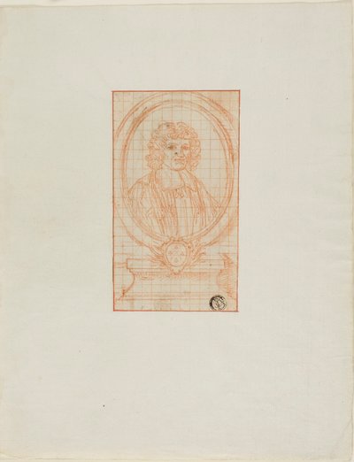 Medallón Retrato de un clérigo de Bernard Picart