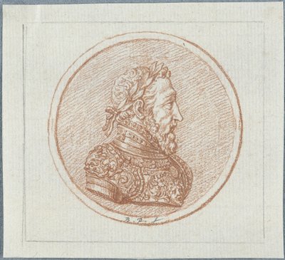 Retrato del Rey Enrique II de Francia de Bernard Picart