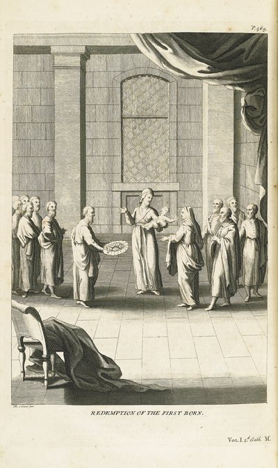 Redención del Primogénito, 1735-1739 de Bernard Picart