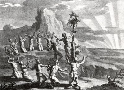 El culto al sol de los indios de Norteamérica de Bernard Picart