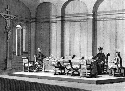 La sala de la Inquisición Romana de Bernard Picart