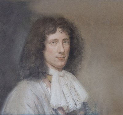 Retrato de Christiaan Huygens 1629-1695, 1686 de Bernard Vaillant