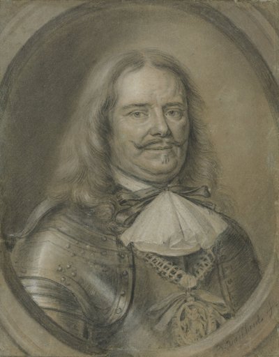 Retrato de Michiel Adriaansz. de Ruyter de Bernard Vaillant