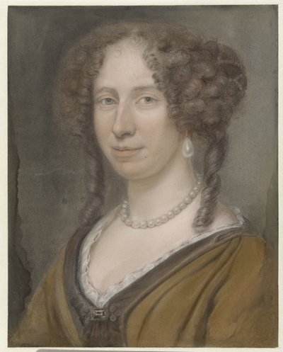 Retrato de una dama desconocida de Bernard Vaillant