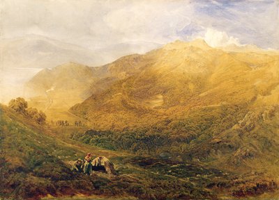 Arthog, cerca de Barmouth de Bernard Walter Evans