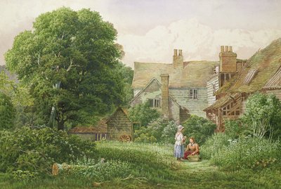 Casa vieja en Hendon de Bernard Walter Evans