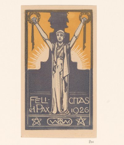 Felicitas et Pax 1926 (título original del objeto) de Bernard Willem Wierink