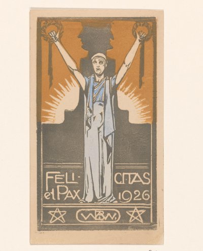 Felicitas et Pax 1926 (título original del objeto) de Bernard Willem Wierink