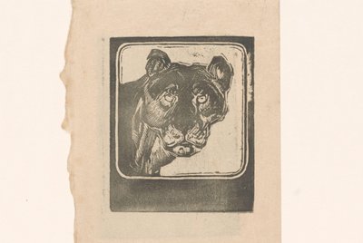 Cabeza de leona de Bernard Willem Wierink